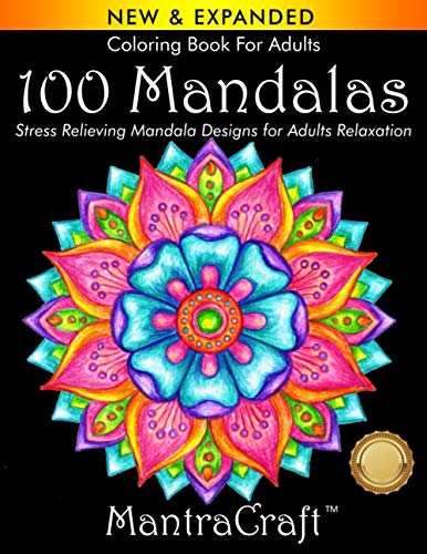 Mandalas Coloring Book For Adults main image