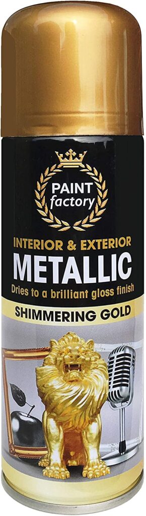 Paint Factory 7136 Paint Spray, Gold main image