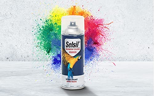 Selsil Spray Paint 400 ml – Ozone Friendly and Fast Drying ad