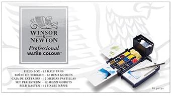 Winsor and Newton Field Box Artist Water Colour Set main image