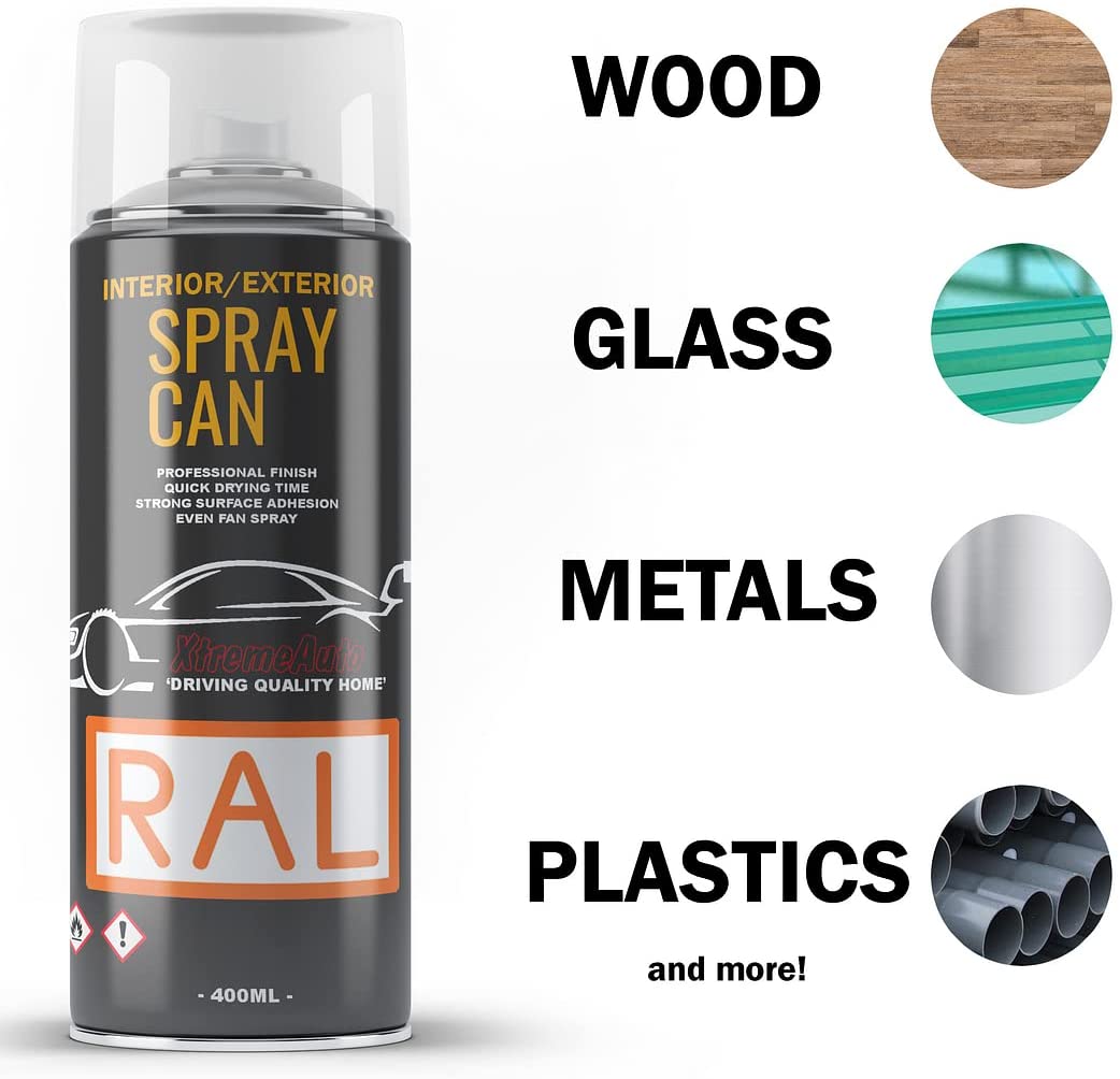 Xtremeauto Spray Paint Finish (various colors) uses