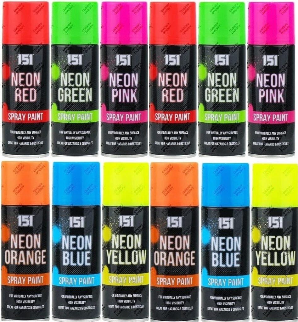 151 Fluorescent Neon Spray Can Paint 200ML main image