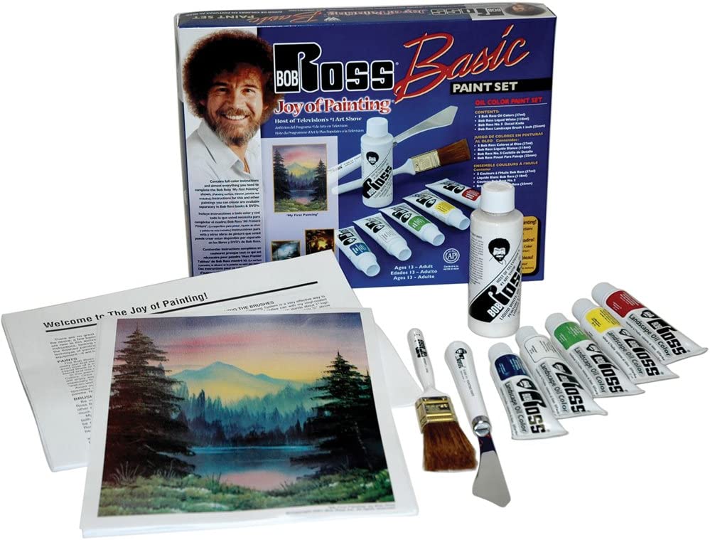 Bob Ross Basic Oil Colour Paint Set for Starters main image