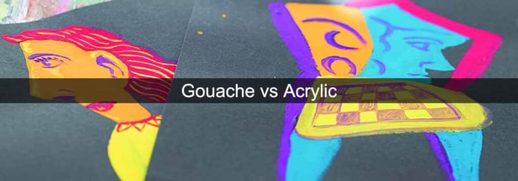 Gouache vs Acrylic UK Guide