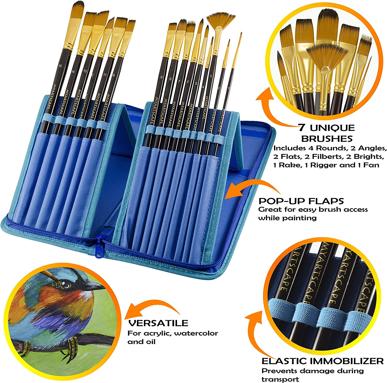 MyArtscape Paint Brushes features