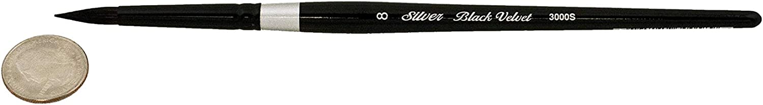 Silver Brush Limited WC-3202S Black Velvet Watercolor Brush Set