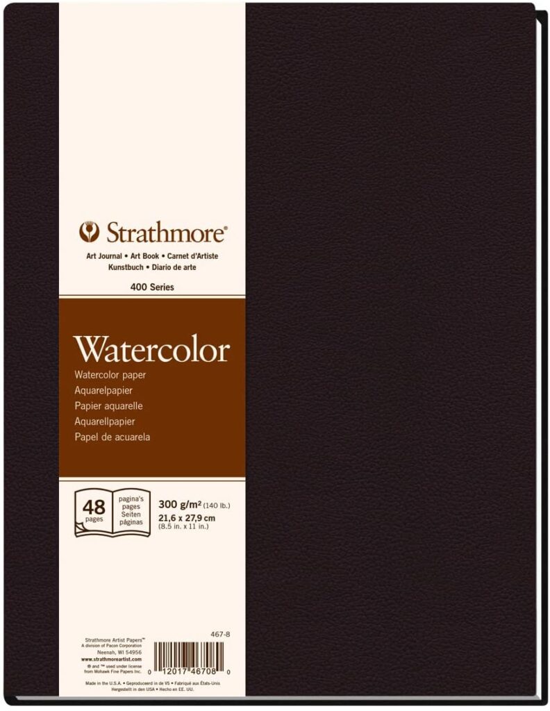 Strathmore STR-467-8 48 Sheet No 140 Watercolor Art Journal main image