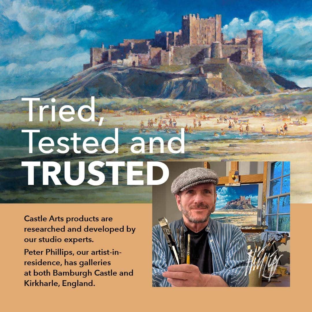 Castle Art Supplies 24 x 12ml Oil Paint Set trusted