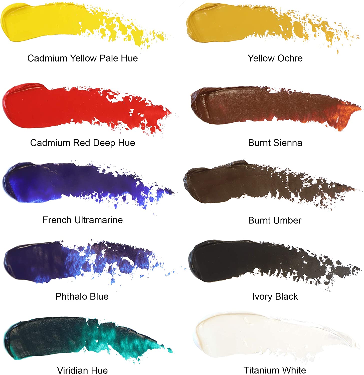 Winsor & Newton Winton Oil Color Paint shades