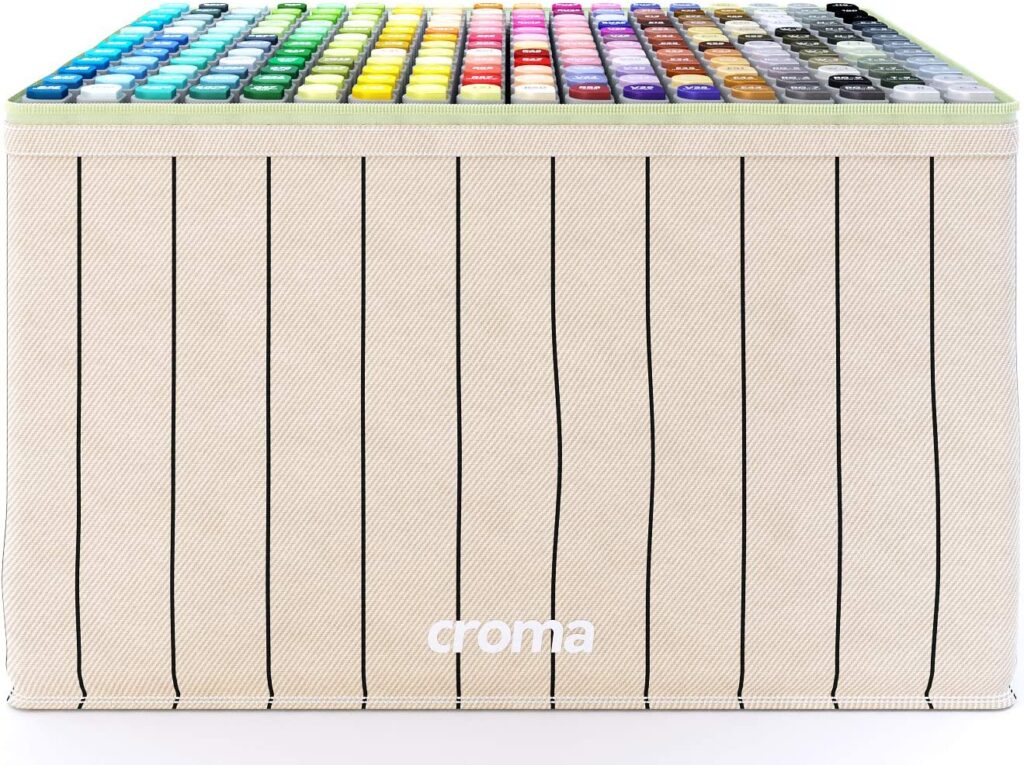 Croma Lite Brush Dual Tip Alcohol Based Sketch Markers main imge