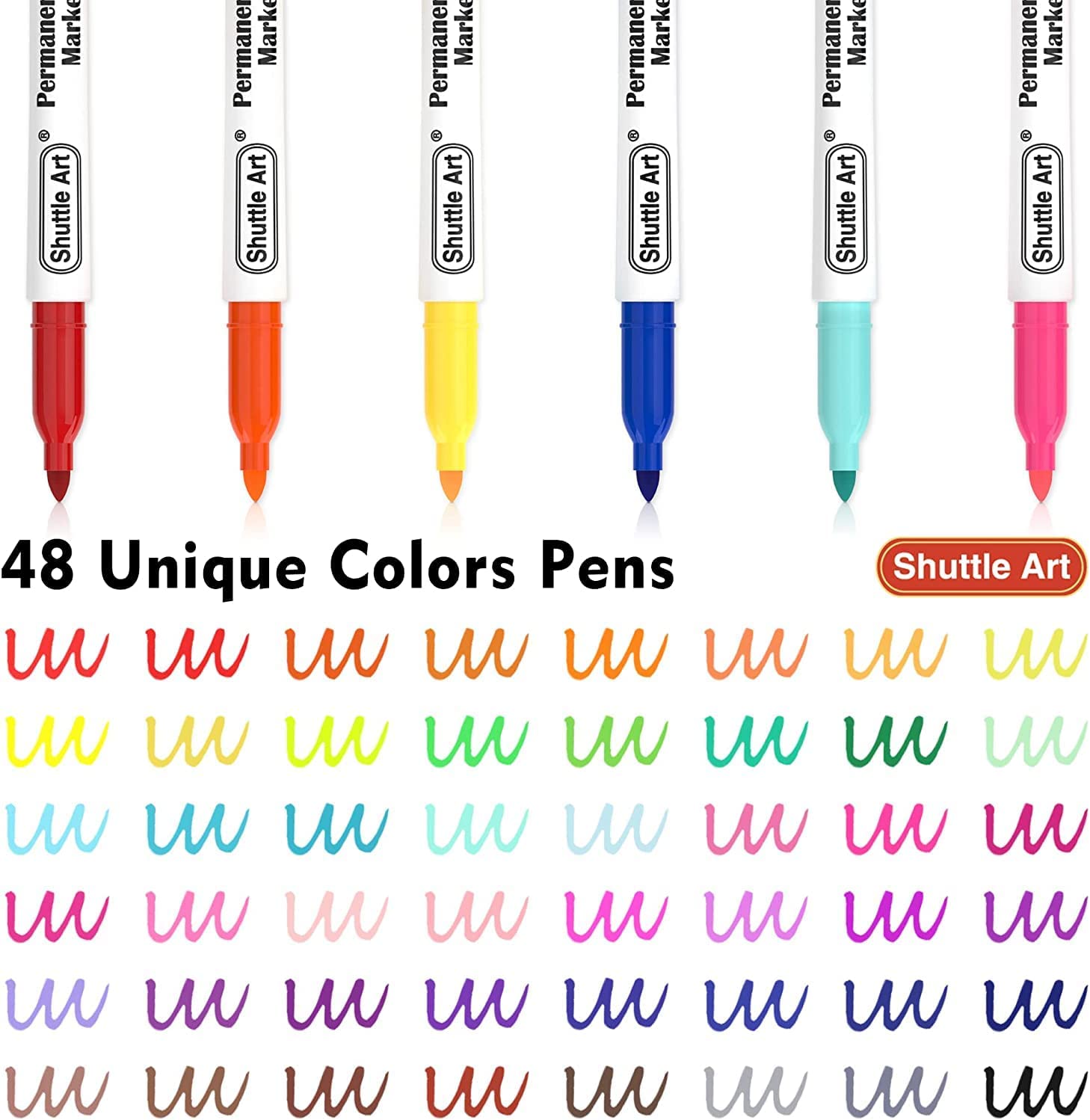 Shuttle Art Permanent Markers shade