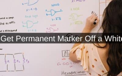 How to Get Permanent Marker Off a White Board