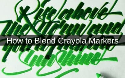 How to Blend Crayola Markers