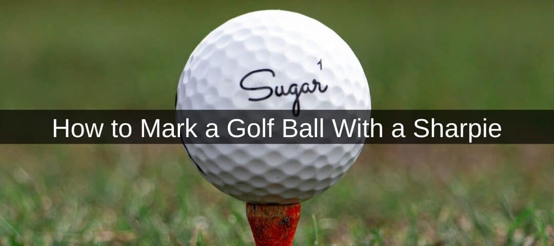 How to Mark a Golf Ball With a Sharpie