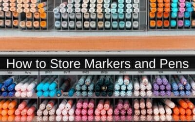 How to Store Markers and Pens