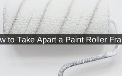 How to Take Apart a Paint Roller Frame