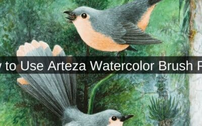 How to Use Arteza Watercolor Brush Pens