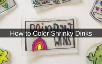 How to Color Shrinky Dinks